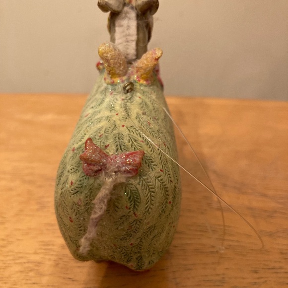 Patience Brewster Dept 56 Krinkles Donkey Ornament • Collectible w/ Box - Picture 4 of 8